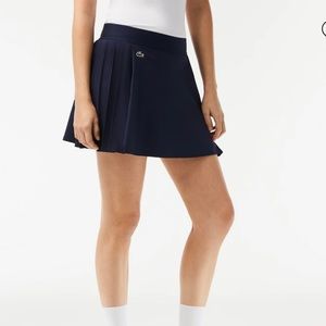 Lacoste sport black golf tennis skirt size 36 (XS)